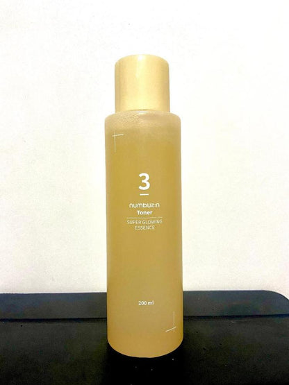 Numbuzin No.3 Super Glowing Essence Toner 200ml